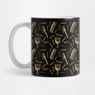 Good Hair Day Gold Mug